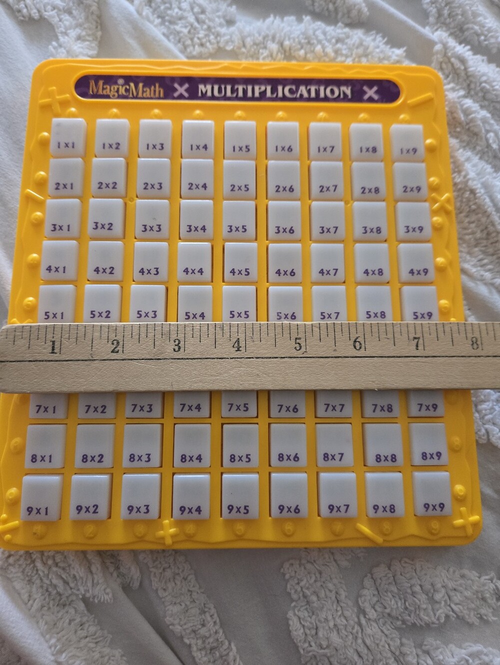 2005 MagicMath Multiplication Practice Board Education Math Home School - Picture 2 of 5